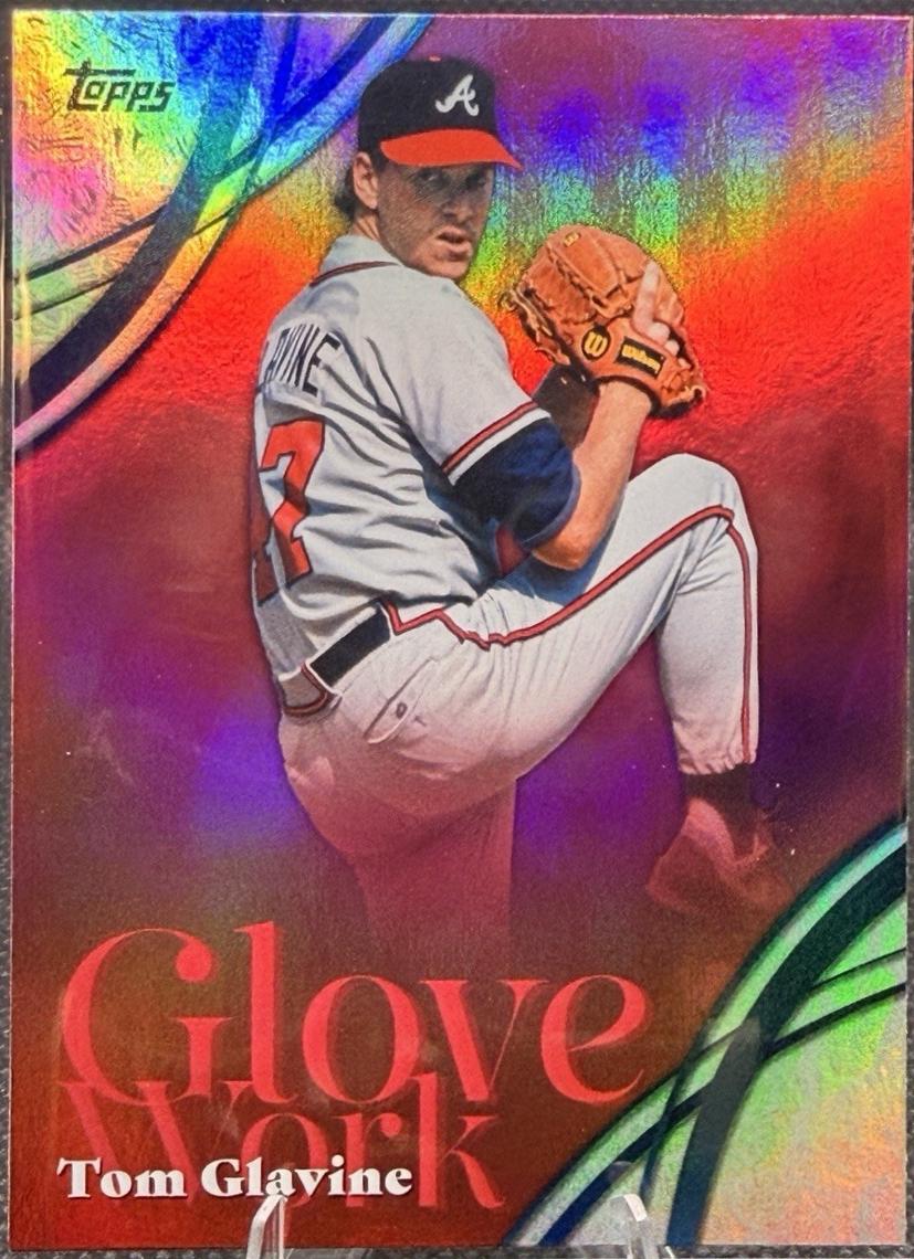 2026 Topps Series 2 Glove Work Tom Glavine #GW-62 card