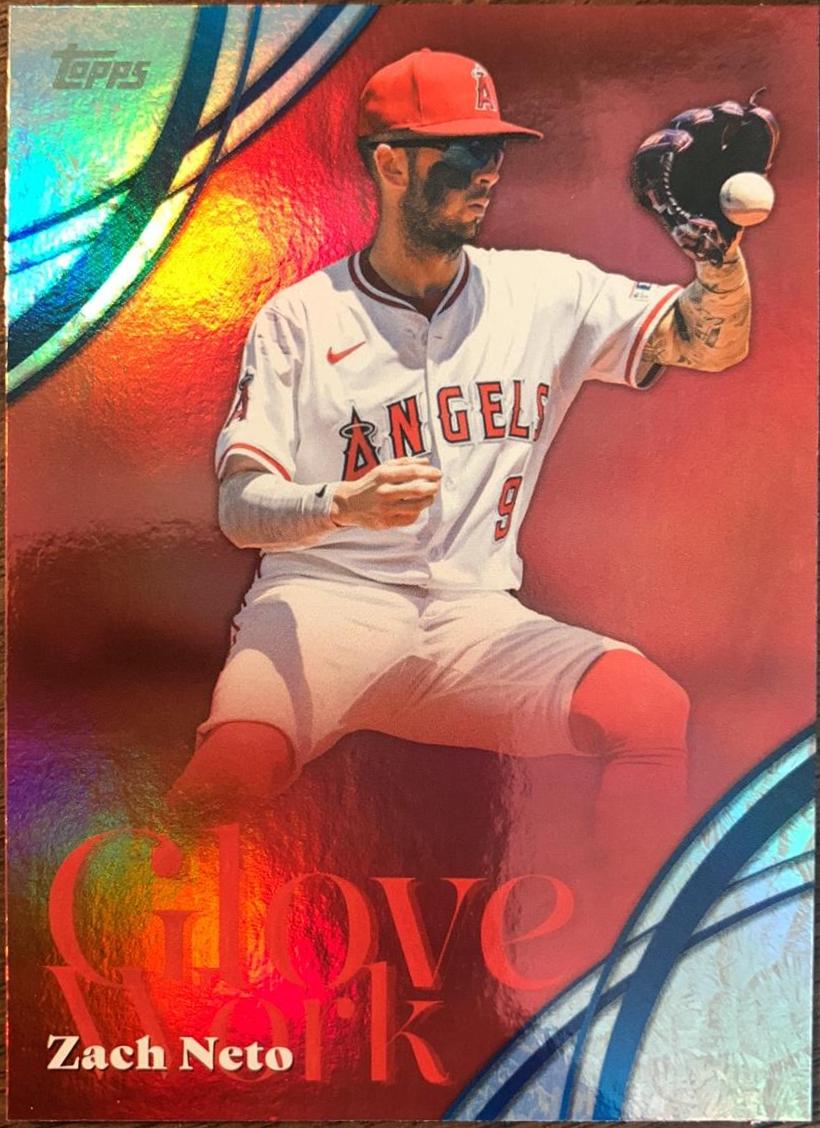 2026 Topps Series 2 Glove Work Zach Neto #GW-57 card