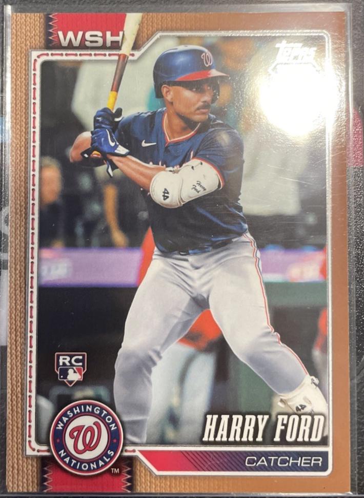2026 Topps Series 2 Harry Ford [Gold] #659 card