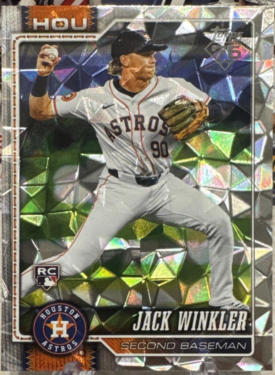 2026 Topps Series 2 Jack Winkler [Diamante Foil] #598 card