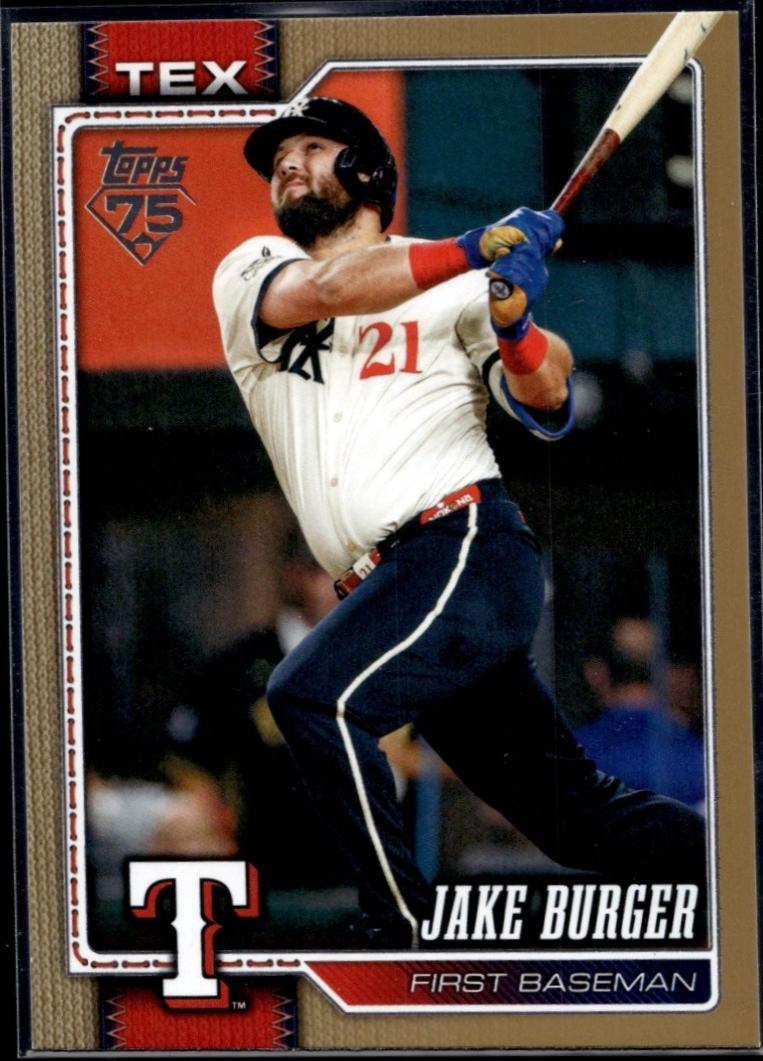 2026 Topps Series 2 Jake Burger [Gold] #451 card