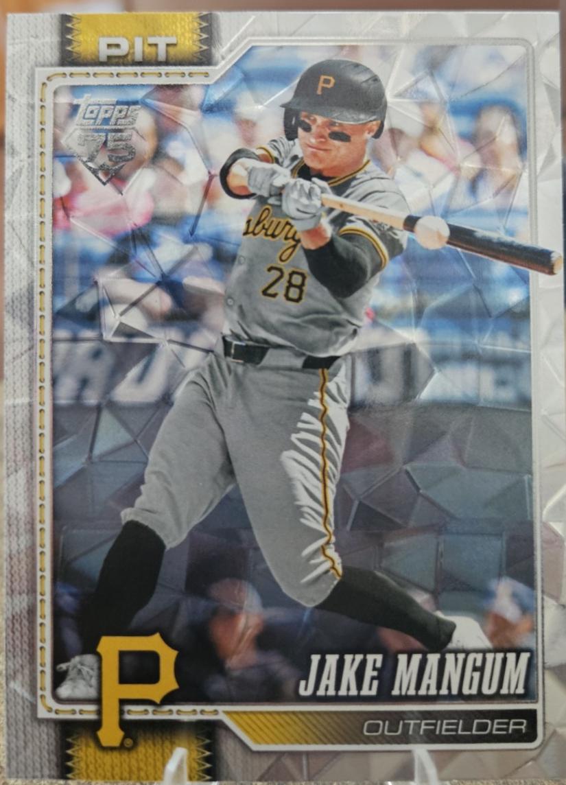 2026 Topps Series 2 Jake Mangum [Diamante Foil] #485 card