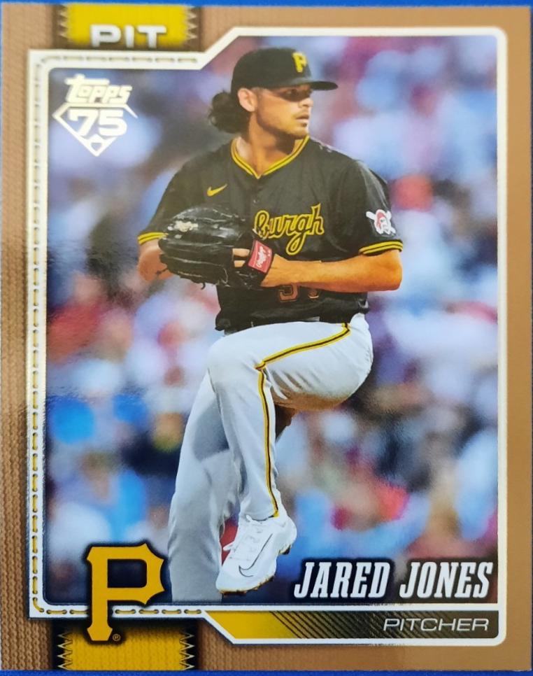 2026 Topps Series 2 Jared Jones [Gold] #419 card