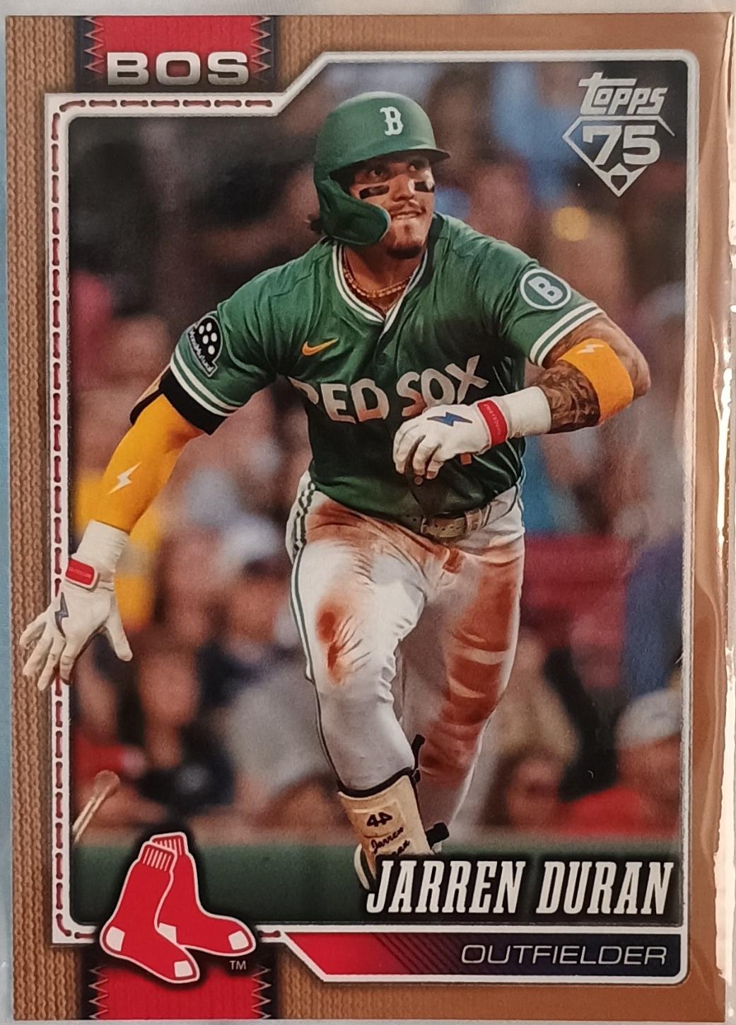2026 Topps Series 2 Jarren Duran [Gold] #560 card