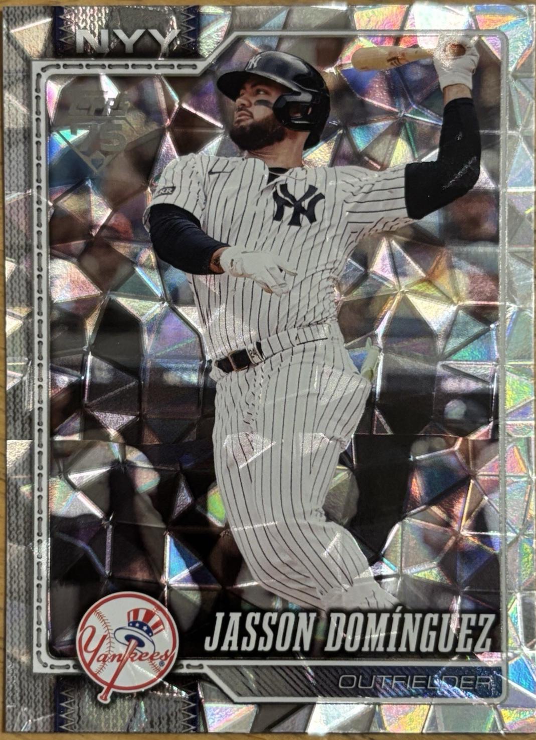 2026 Topps Series 2 Jasson Dominguez [Diamante Foil] #533 card