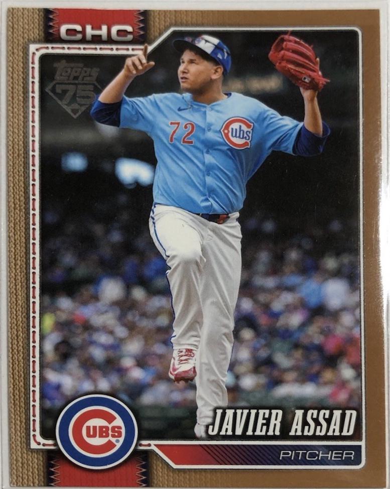 2026 Topps Series 2 Javier Assad [Gold] #535 card