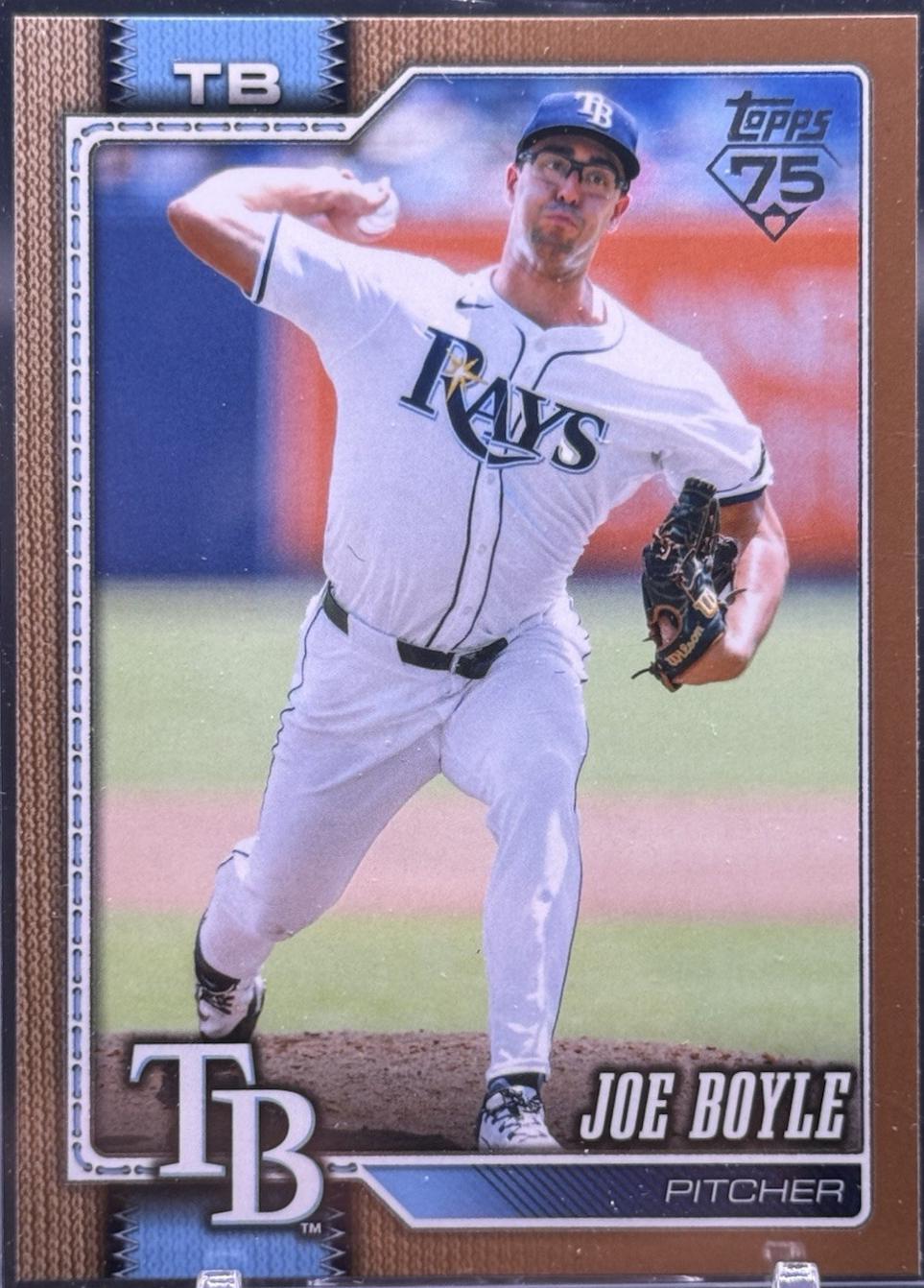2026 Topps Series 2 Joe Boyle [Gold] #447 card