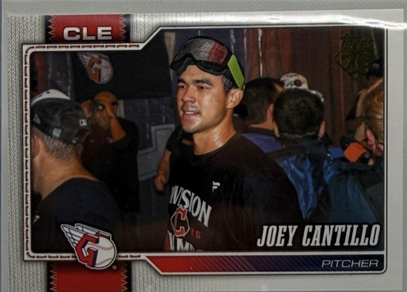 2026 Topps Series 2 Joey Cantillo [Gold] #691 card