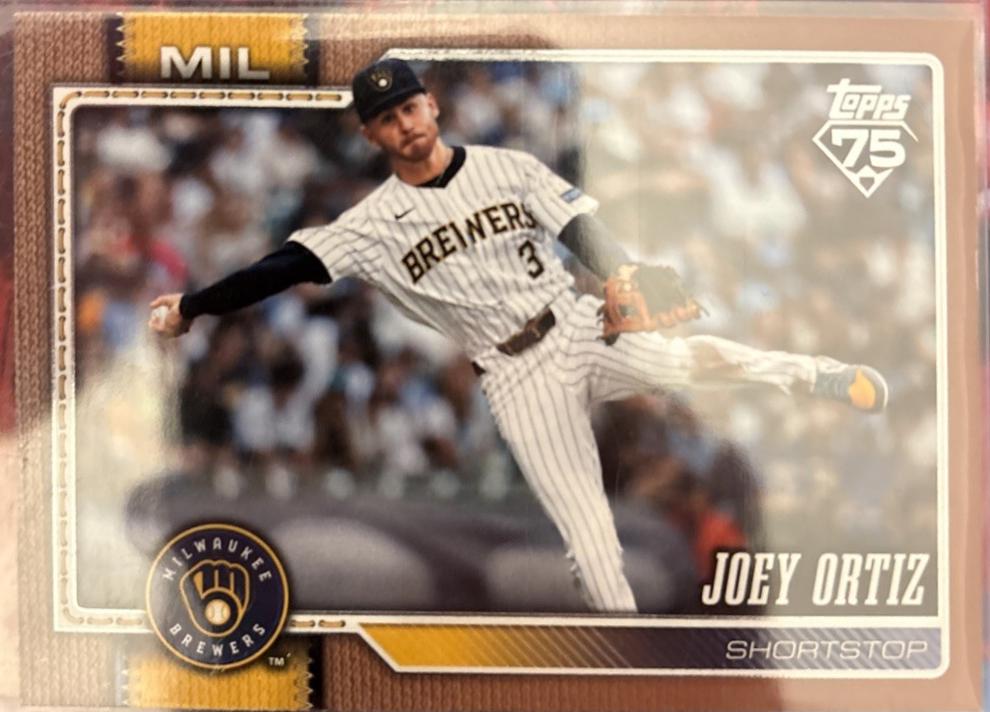 2026 Topps Series 2 Joey Ortiz [Gold] #542 card