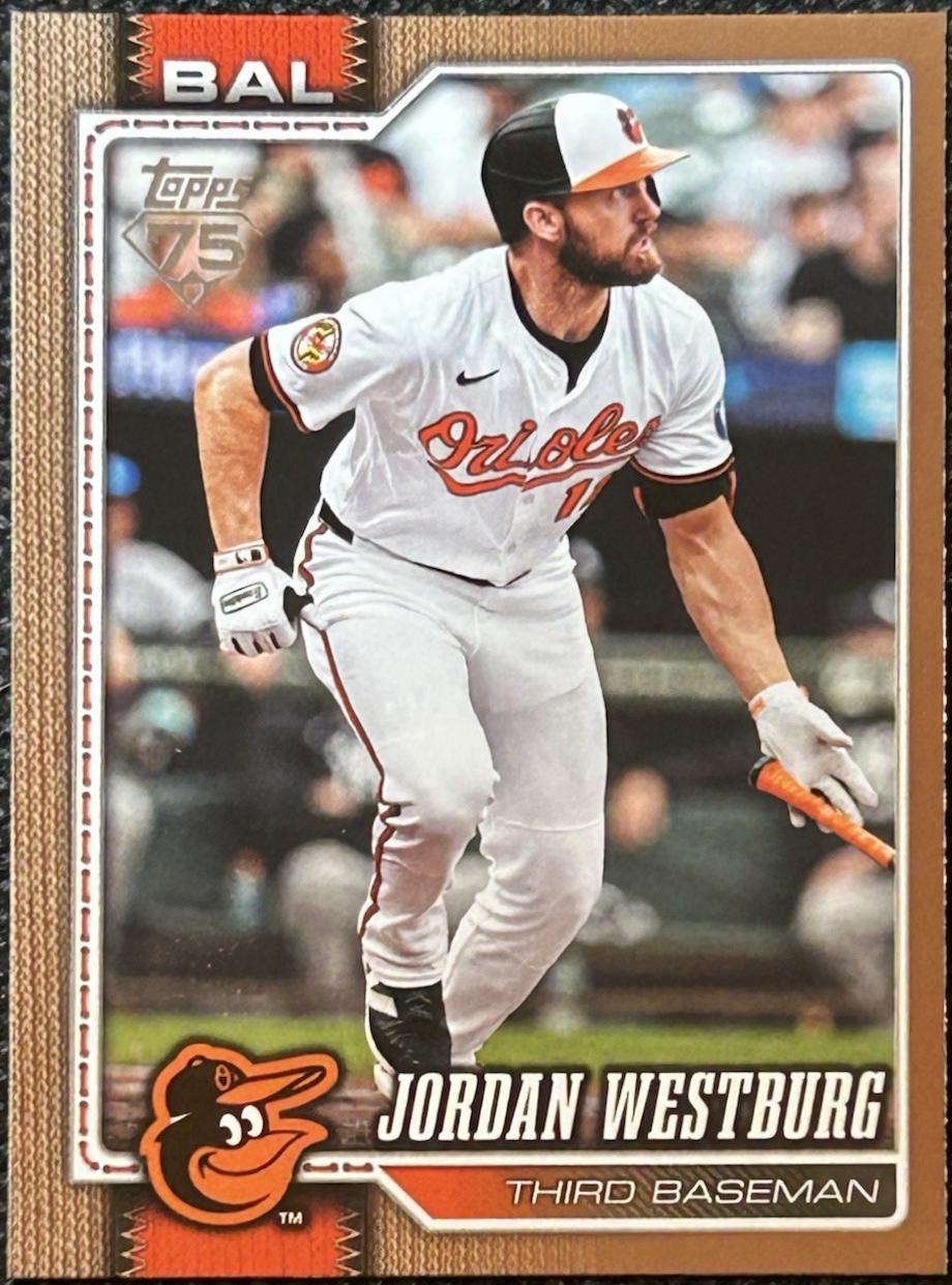 2026 Topps Series 2 Jordan Westburg [Gold] #613 card