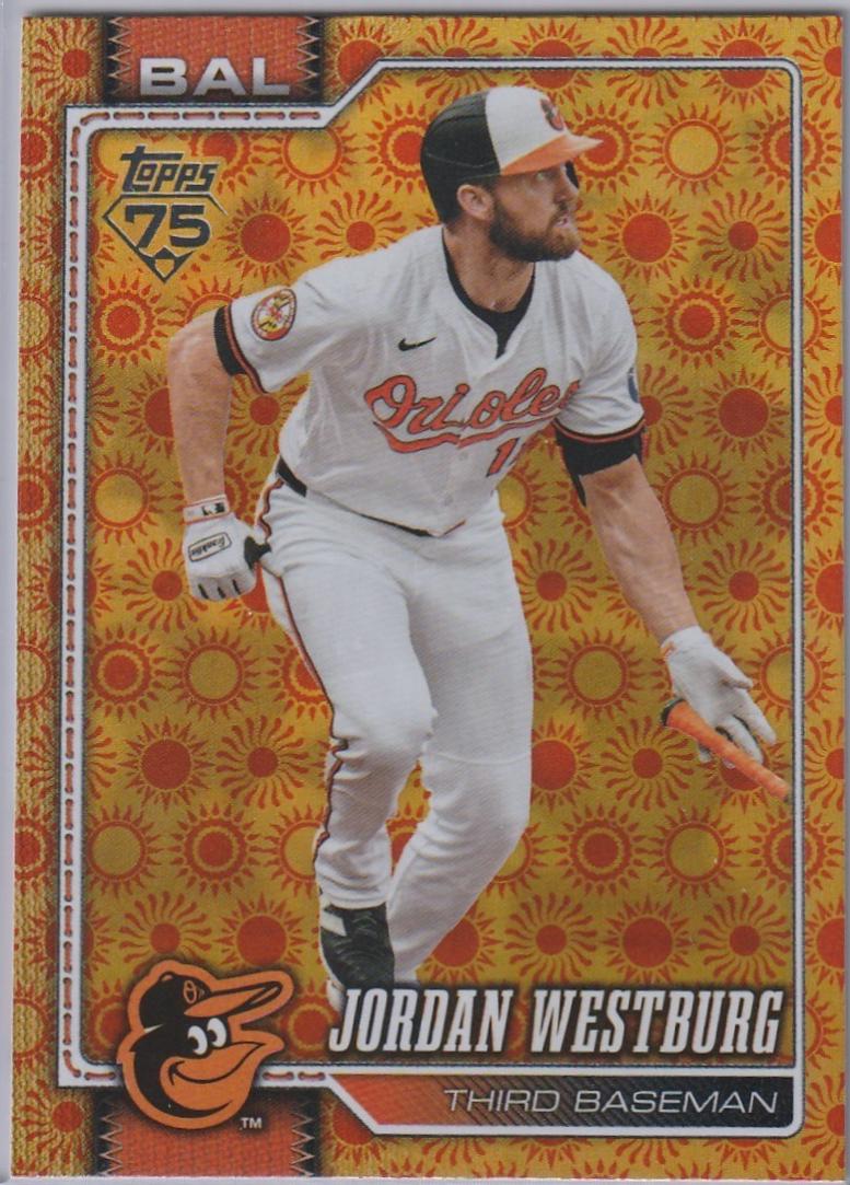 2026 Topps Series 2 Jordan Westburg [Holo Foil Orange] #613 card