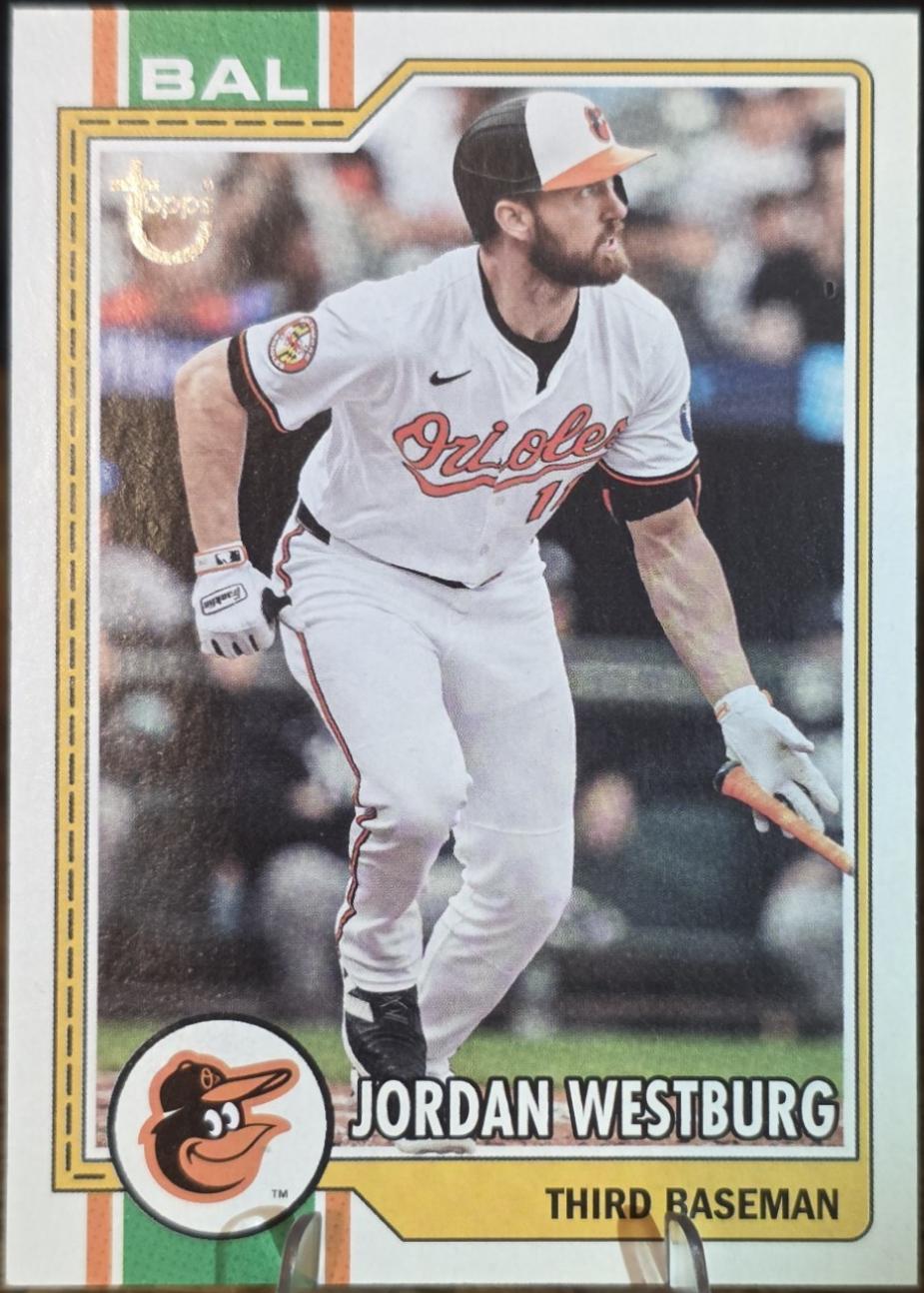 2026 Topps Series 2 Jordan Westburg [Vintage Stock Variation] #613 card