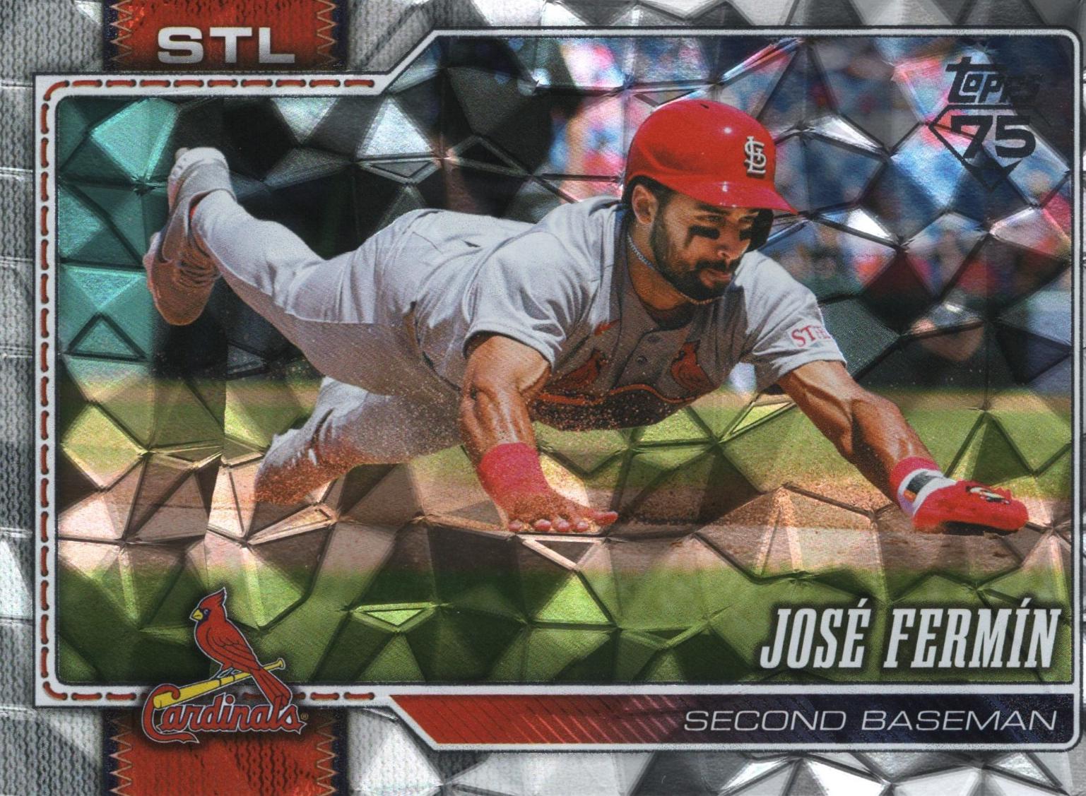 2026 Topps Series 2 Jose Fermin [Diamante Foil] #612 card