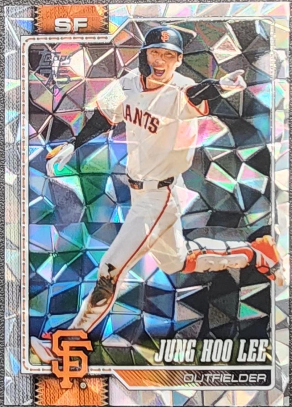 2026 Topps Series 2 Jung Hoo Lee [Diamante Foil] #541 card