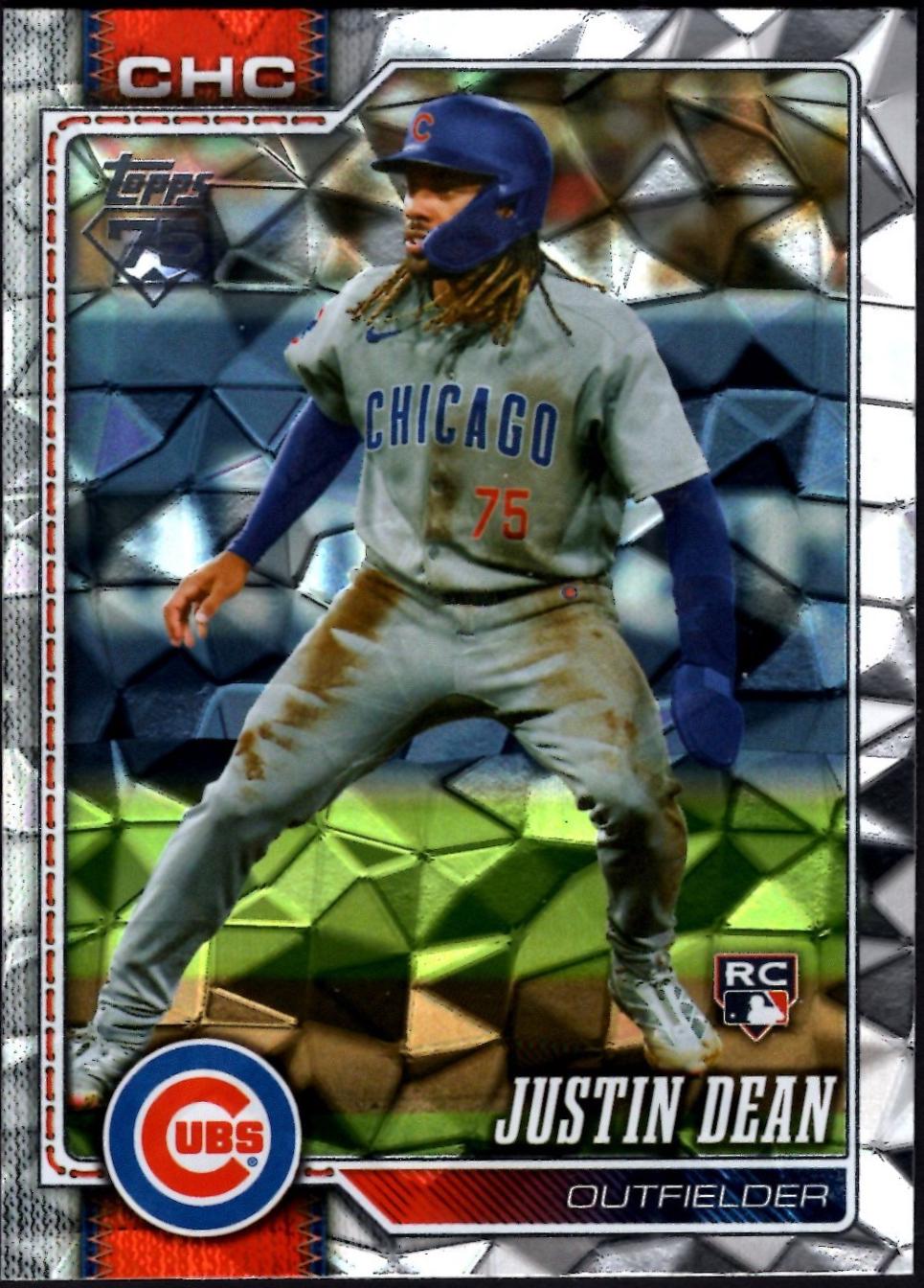 2026 Topps Series 2 Justin Dean [Diamante Foil] #456 card