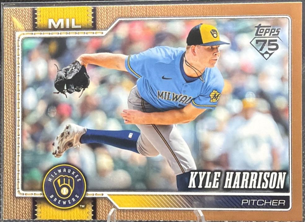2026 Topps Series 2 Kyle Harrison [Gold] #670 card