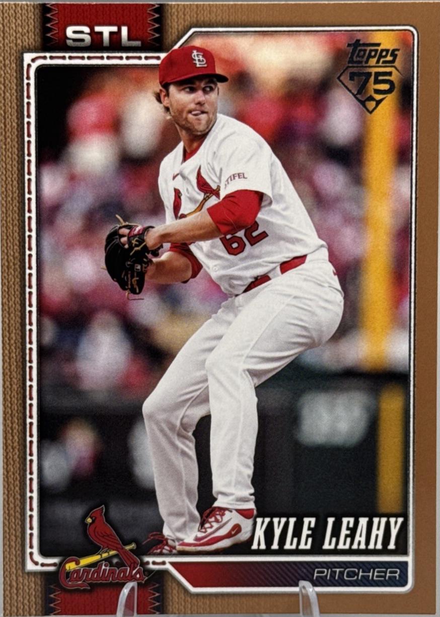 2026 Topps Series 2 Kyle Leahy [Gold] #497 card