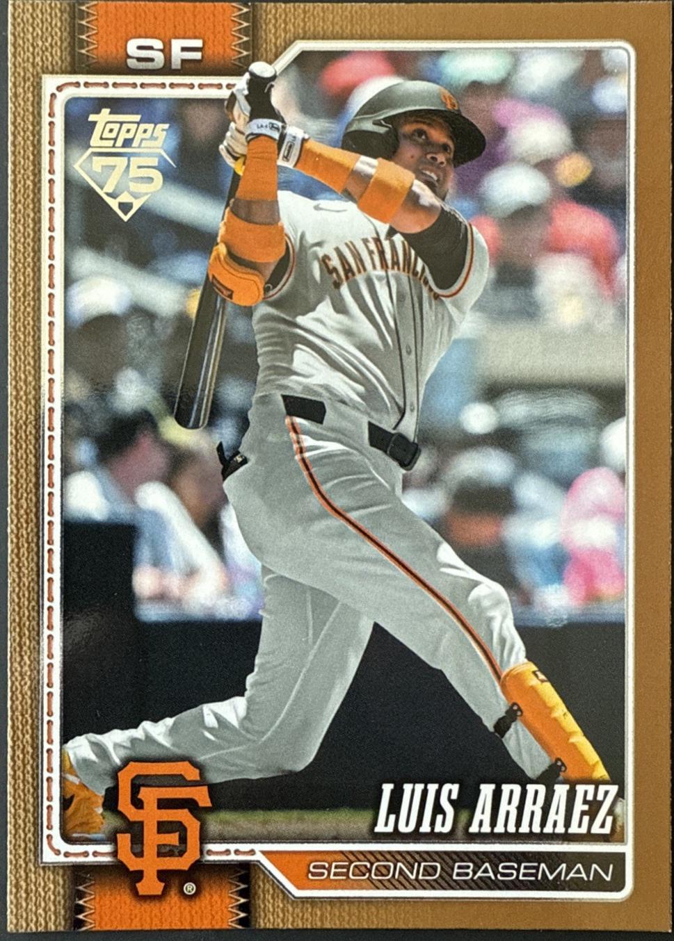 2026 Topps Series 2 Luis Arraez [Gold] #420 card