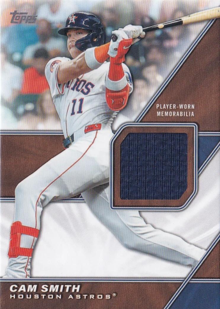 2026 Topps Series 2 Major League Materials Cam Smith #MLM2-CSM card