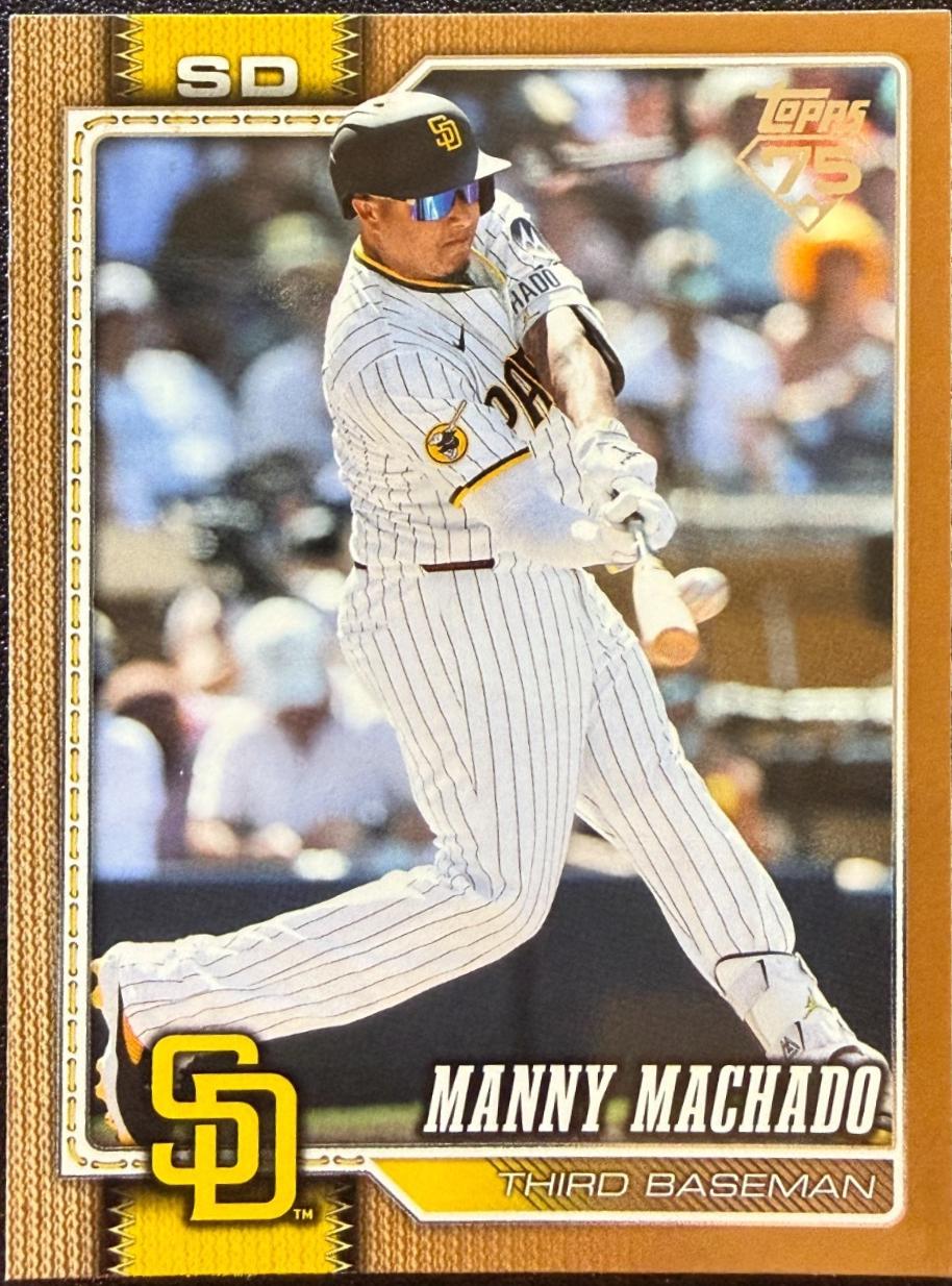 2026 Topps Series 2 Manny Machado [Gold] #614 card
