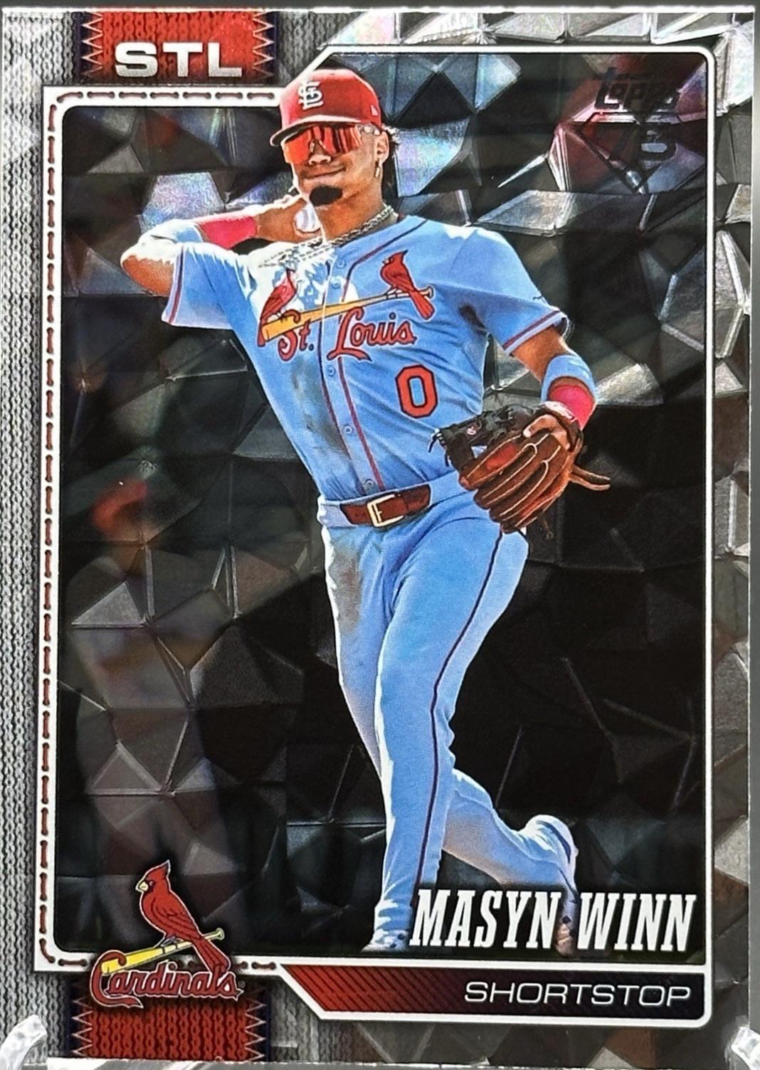 2026 Topps Series 2 Masyn Winn [Diamante Foil] #526 card