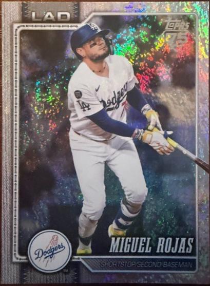 2026 Topps Series 2 Miguel Rojas [Sandglitter] #502 card