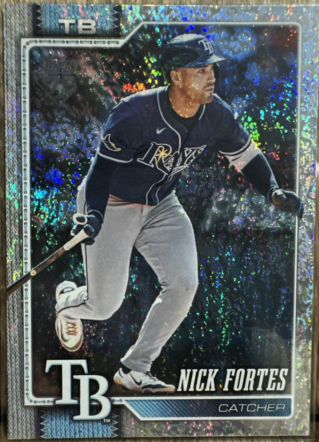 2026 Topps Series 2 Nick Fortes [Holo Foil] #546 card
