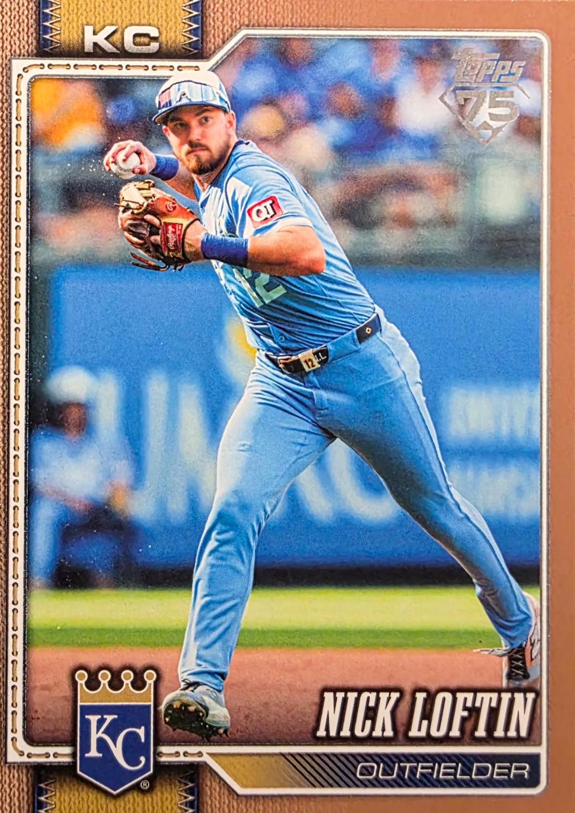 2026 Topps Series 2 Nick Loftin [Gold] #452 card