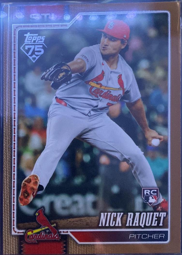 2026 Topps Series 2 Nick Raquet [Gold] #385 card