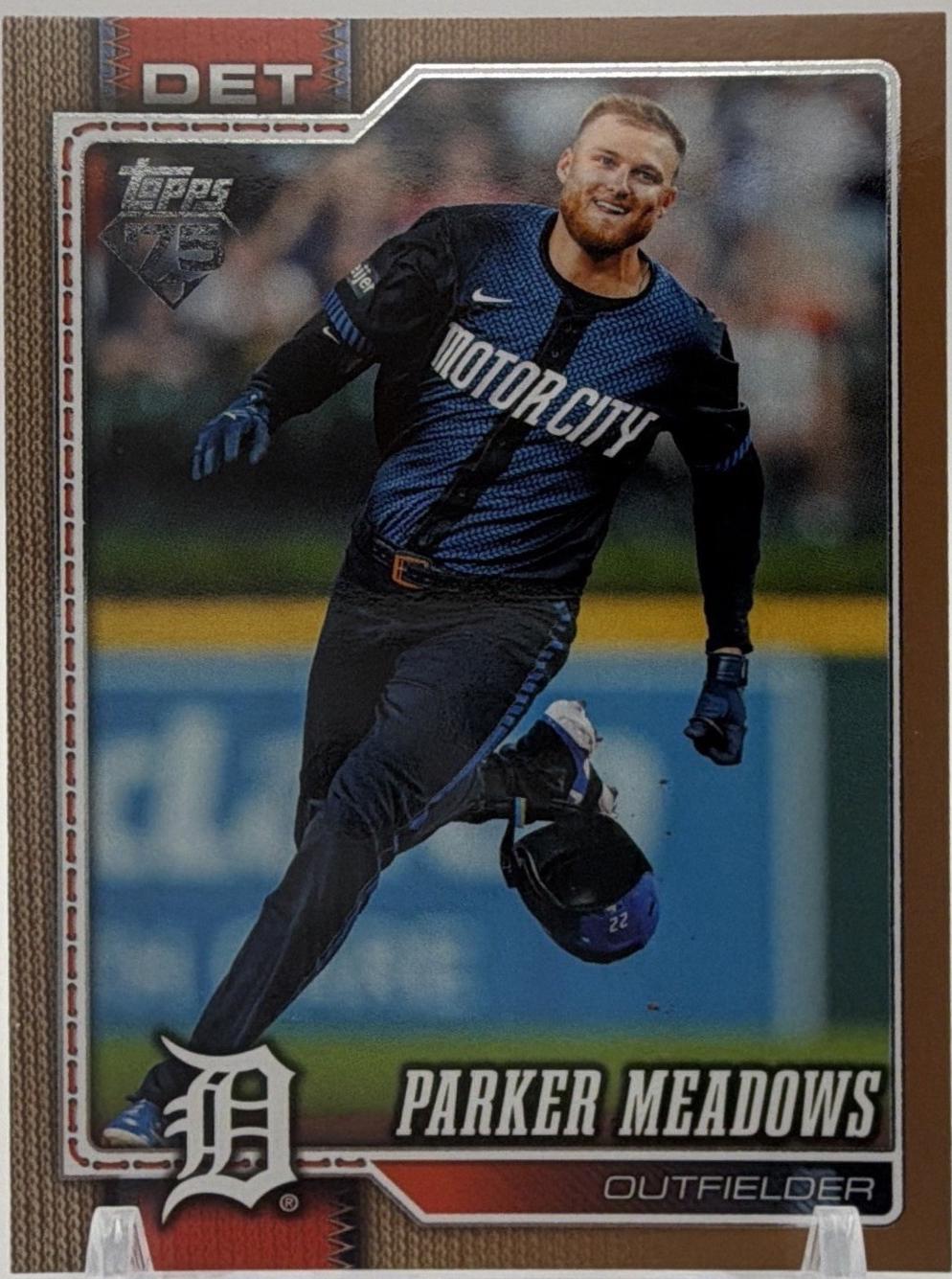 2026 Topps Series 2 Parker Meadows [Gold] #404 card