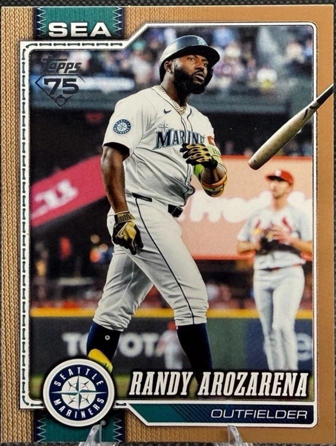 2026 Topps Series 2 Randy Arozarena [Gold] #431 card