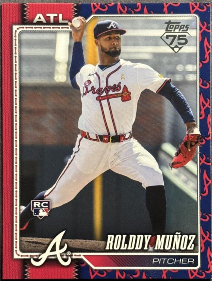 2026 Topps Series 2 Rolddy Munoz [Team Color Border Variation] #570 card