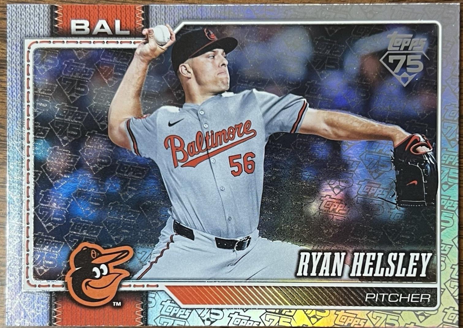 2026 Topps Series 2 Ryan Helsley [75 Years of Topps] #498 card