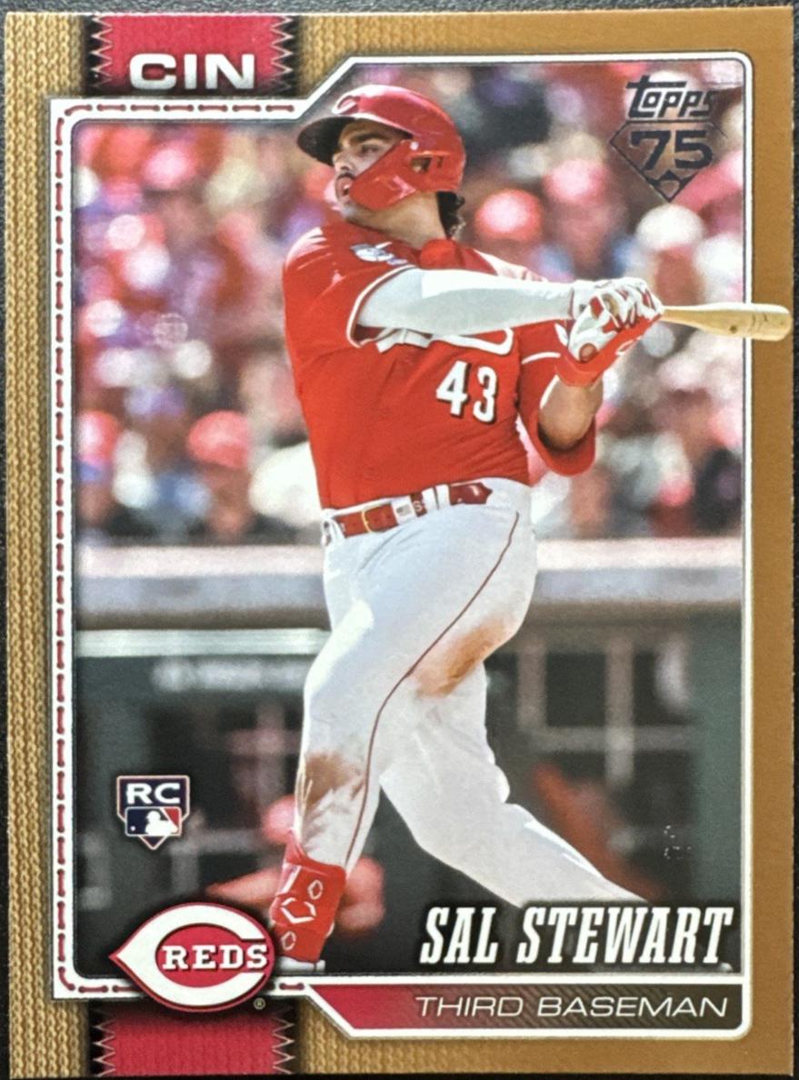 2026 Topps Series 2 Sal Stewart [Gold] #372 card