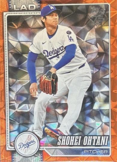 2026 Topps Series 2 Shohei Ohtani [Orange Diamante Foil] #500 card