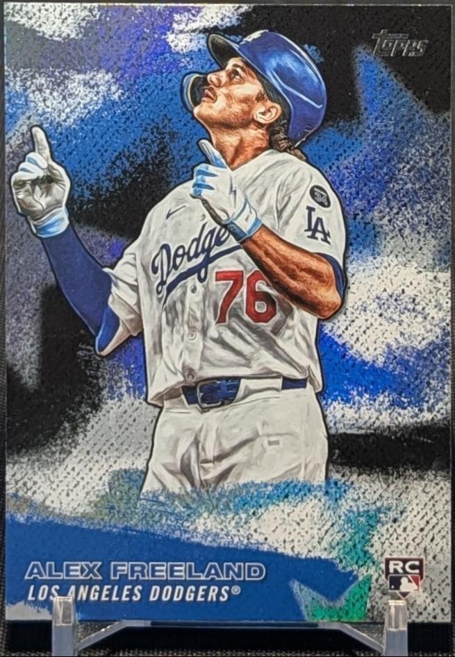2026 Topps Series 2 Stars Of MLB Alex Freeland [Crackle Foil] #SMLB-44 card
