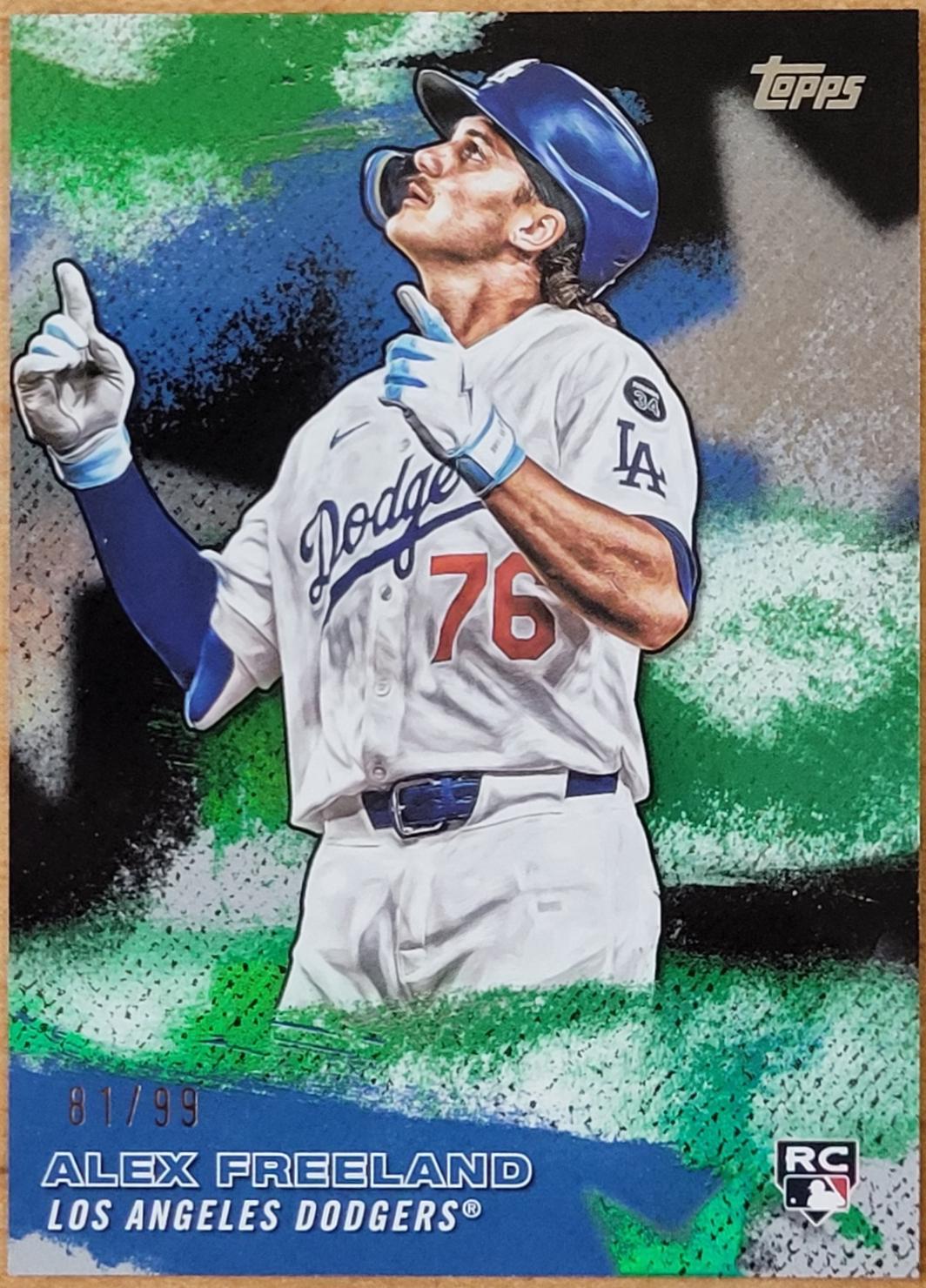 2026 Topps Series 2 Stars Of MLB Alex Freeland [Green Foil] #SMLB-44 card