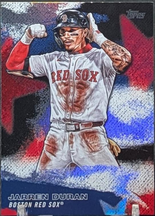 2026 Topps Series 2 Stars Of MLB Jarren Duran [Crackle Foil] #SMLB-35 card