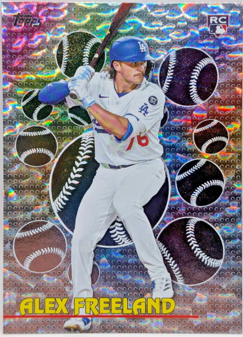 2026 Topps Series 2 Titans Of The Game Alex Freeland [Crackle Foil] #TOG-30 card