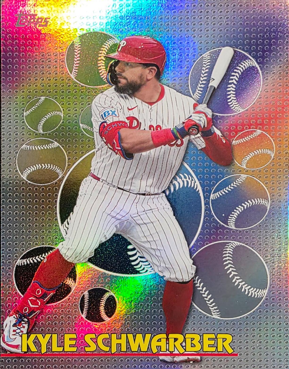 2026 Topps Series 2 Titans Of The Game Kyle Schwarber #TOG-35 card