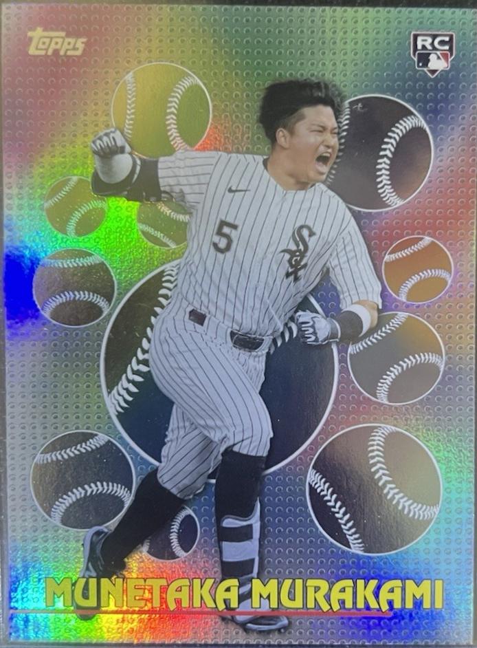 2026 Topps Series 2 Titans Of The Game Munetaka Murakami [Crackle Foil] #TOG-28 card