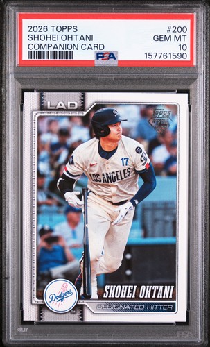 2026 Topps Shohei Ohtani [Companion] #200 card