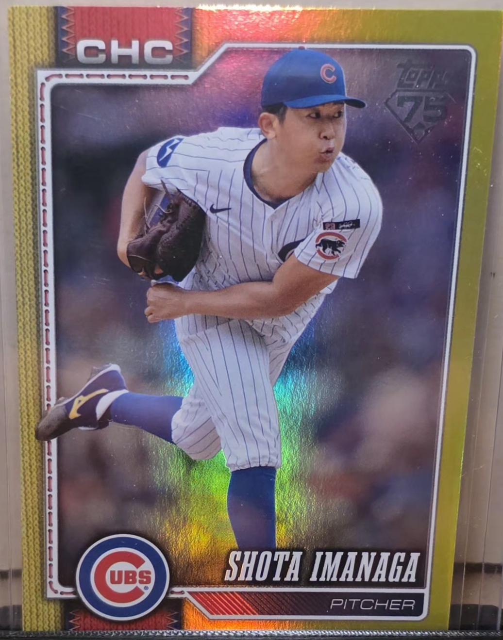 2026 Topps Shota Imanaga [Gold] #178 card