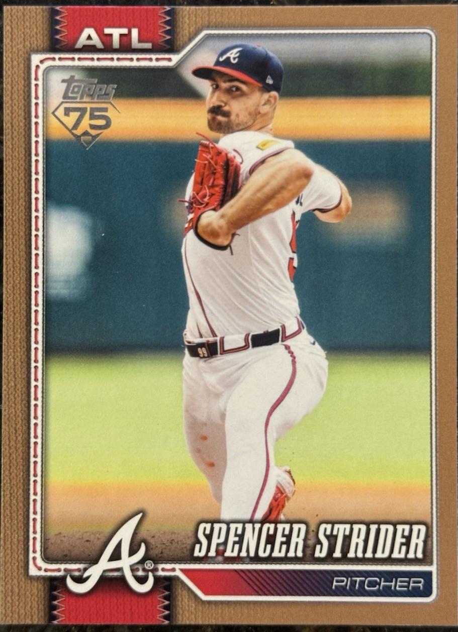 2026 Topps Spencer Strider [Gold] #79 card