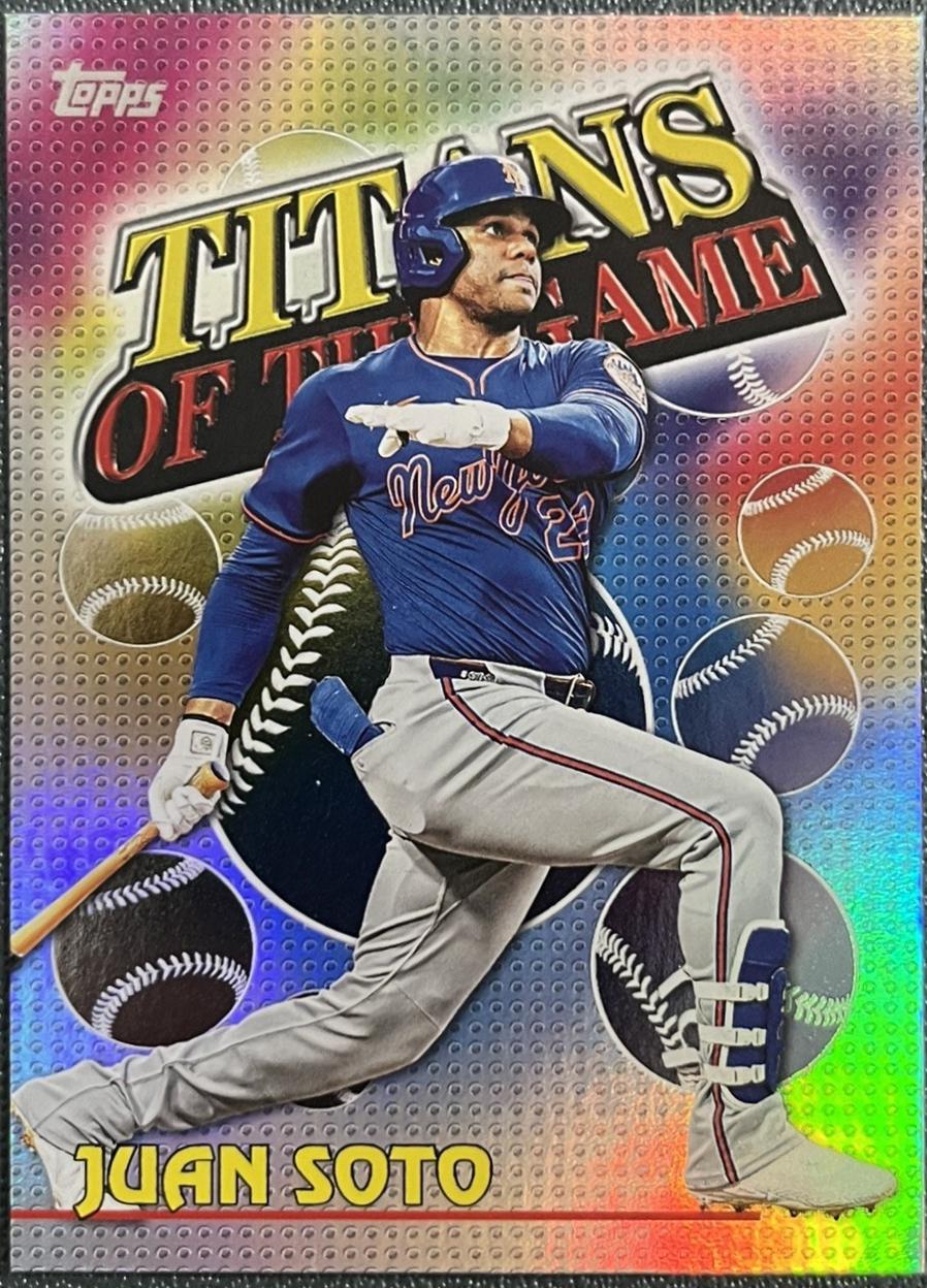 2026 Topps Titans Of The Game Juan Soto #TOG-11 card