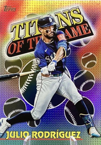 2026 Topps Titans Of The Game Julio Rodriguez #TOG-20 card