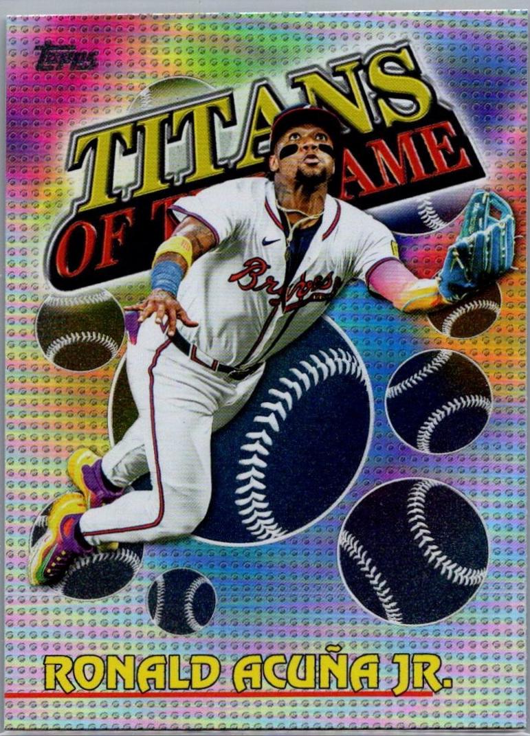2026 Topps Titans Of The Game Ronald Acuna Jr. #TOG-7 card