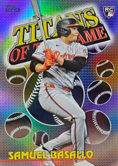 2026 Topps Titans Of The Game Samuel Basallo #TOG-10 card