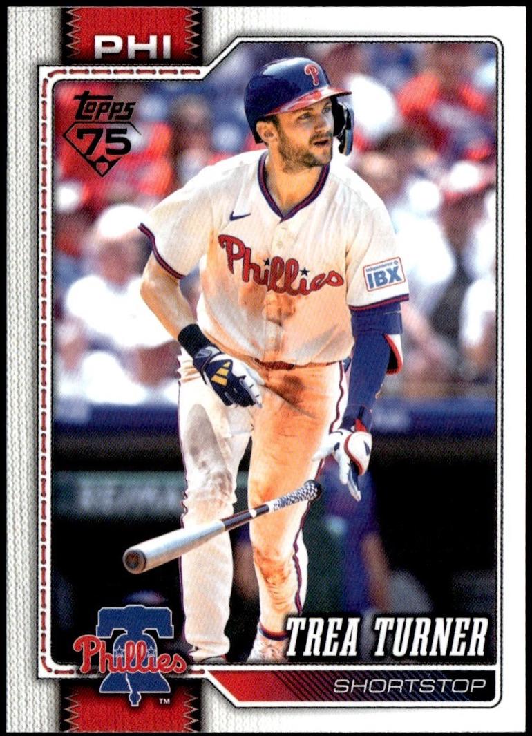 2026 Topps Trea Turner #322 card