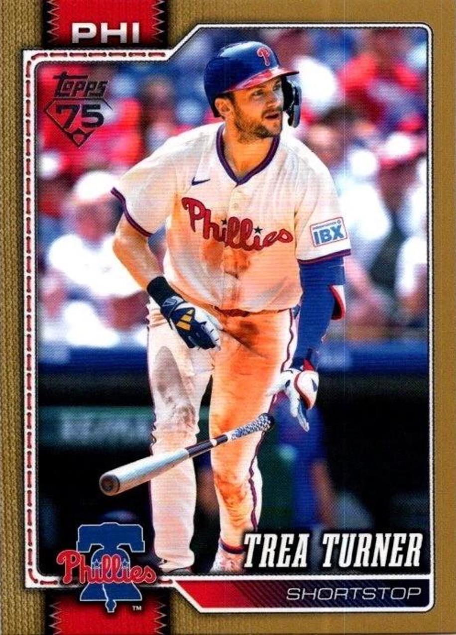 2026 Topps Trea Turner [Gold] #322 card